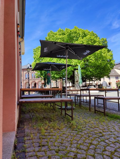 außenbereich vom restaurant